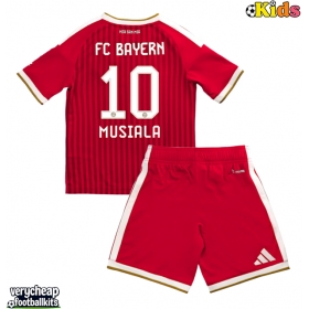 Bayern Munich Jamal Musiala #10 Replica Home Minikit 2026-27 Short Sleeve (+ pants)